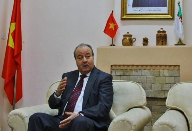 Đại sứ Algeria tại Việt Nam, Ngài Abdelhamid Boubazine. (Ảnh: TTXVN)