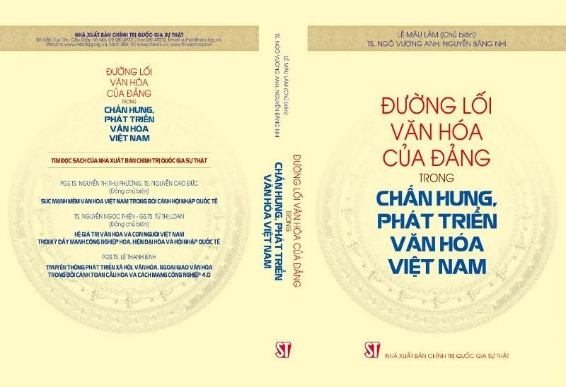 Phát hành cuốn sách “Đường lối văn hóa của Đảng trong chấn hưng, phát triển văn hóa Việt Nam” 