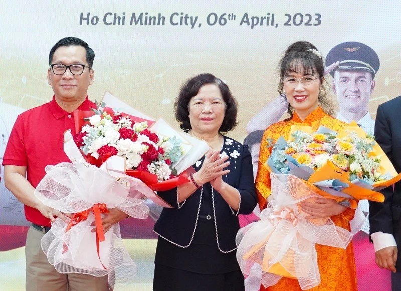 Bà Nguyễn Thị Phương Thảo đảm nhiệm vị trí Chủ tịch Hội đồng quản trị Công ty cổ phần Hàng không Vietjet.