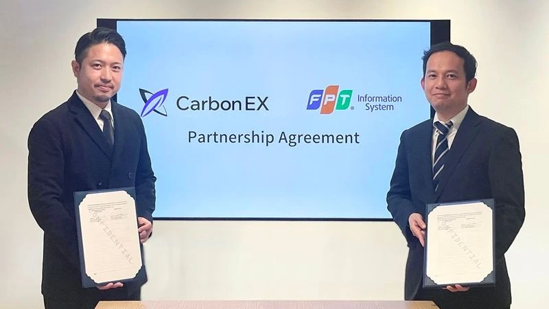 FPT IS hợp tác Carbon EX thúc đẩy dự án tín chỉ carbon đạt chuẩn quốc tế.