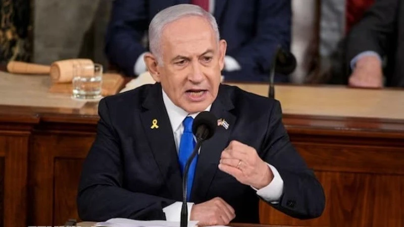 Thủ tướng Israel Benjamin Netanyahu. (Ảnh: Reuters/TTXVN)