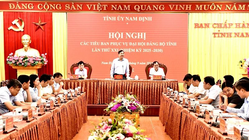 Quang cảnh hội nghị.