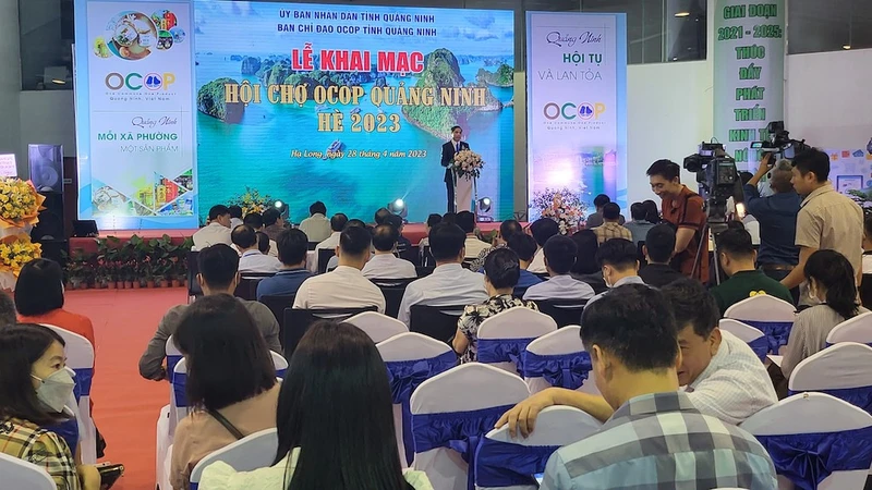 Khai mạc Hội chợ OCOP Quảng Ninh - Hè 2023.