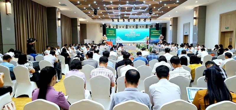 Quang cảnh Hội nghị ngành Công thương 28 tỉnh, thành phố khu vực phía Bắc lần thứ 9, năm 2023.
