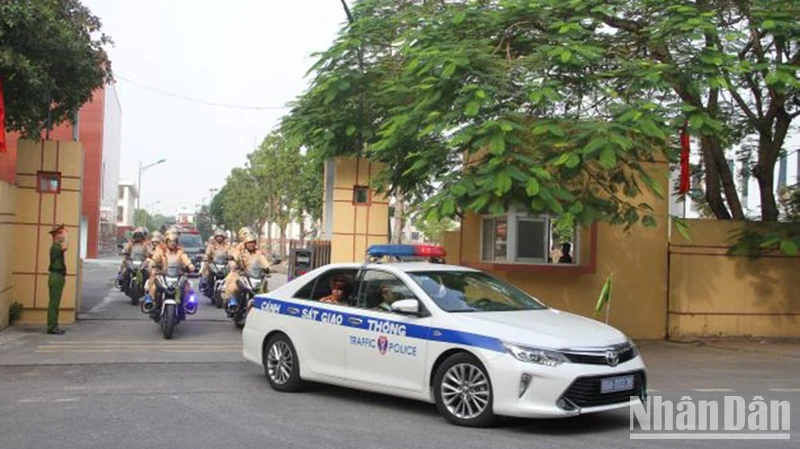 Công an tỉnh Hưng Yên ra quân thực hiện đợt cao điểm tấn công trấn áp tội phạm.