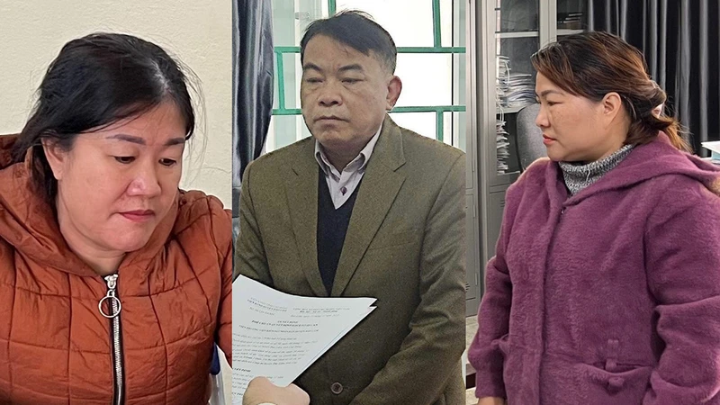 Các đối tượng lợi dụng chức vụ quyền hạn và tham ô tài sản bị Công an huyện Bảo Lâm, tỉnh Cao Bằng khởi tố.