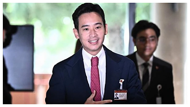 Ông Pita Limjaroenrat, lãnh đạo đảng Tiến bước (MFP), đồng thời là ứng cử viên Thủ tướng Thái Lan. (Ảnh: AFP/TTXVN)