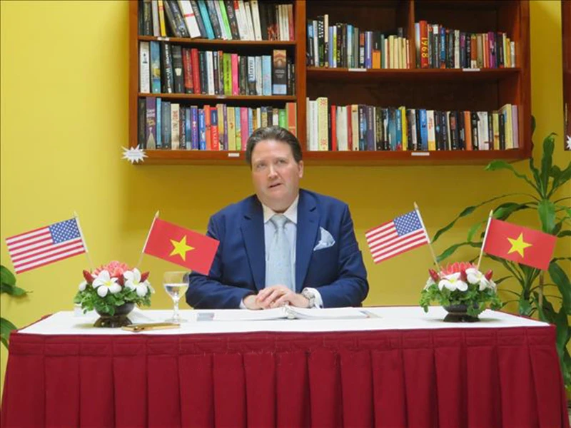 Đại sứ Hoa Kỳ tại Việt Nam Marc Knapper. (Ảnh: TTXVN)