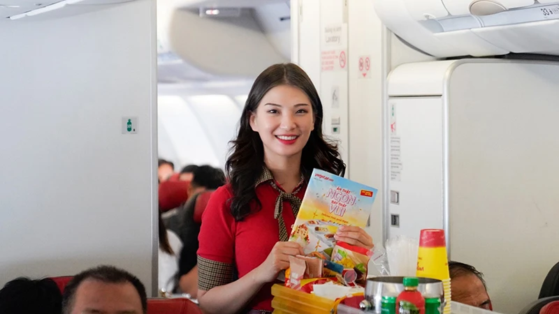 Vietjet trải nghiệm những chuyến bay xanh 