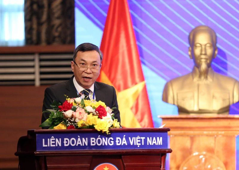 Ông Trần Quốc Tuấn – Chủ tịch VFF khóa IX (nhiệm kỳ 2022-2026). (Ảnh: VFF)