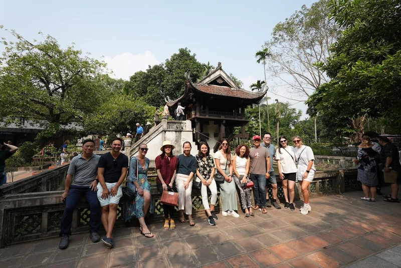 Đoàn famtrip từ Australia đã có những trải nghiệm thú vị tại Hà Nội.