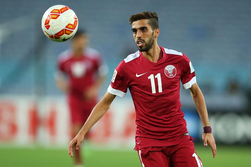 Đội trưởng Hassan Al-Haydos của đội tuyển quốc gia Qatar. (Ảnh: QFA)