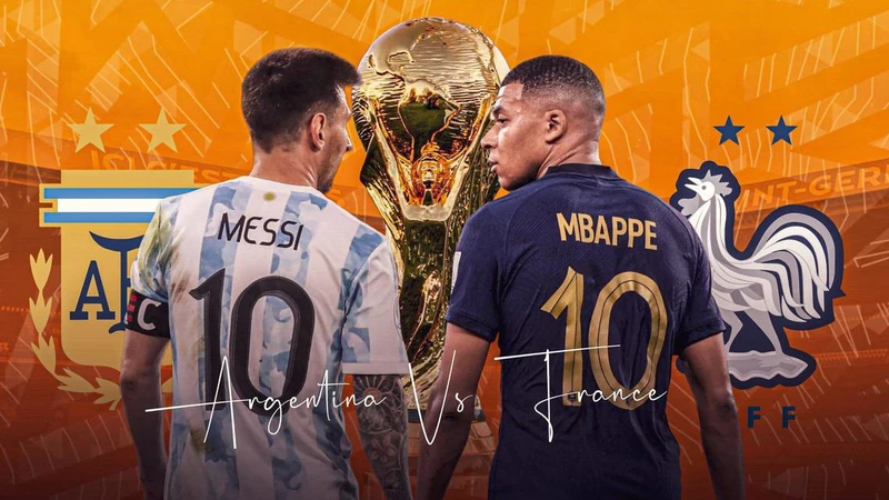 Argentina và Pháp đều từng 2 lần vô địch World Cup với 2 ngôi sao đại diện trong biểu tượng đội bóng. (Ảnh: KhelNow)