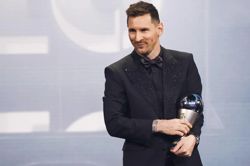 Lionel Messi có lần thứ 2 chiến thắng giải thưởng FIFA The Best. (Ảnh: TheTimes)