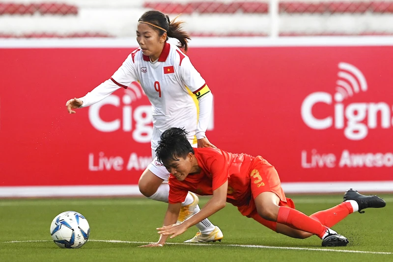Đội tuyển nữ Việt Nam chỉ còn lại một đối thủ tại vòng loại thứ nhất Olympic nữ 2024. (Ảnh: Getty)