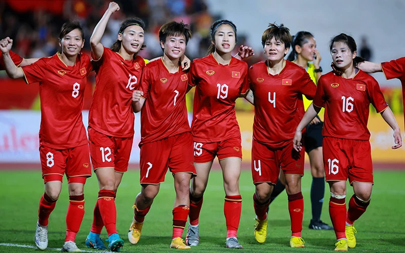Đội tuyển nữ Việt Nam sẽ có trận ra quân gặp đội tuyển nữ Mỹ vào ngày 22/7. 