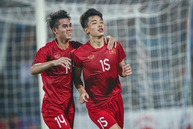 U23 Việt Nam vào Vòng chung kết U23 châu Á 2024 sau 2 trận thắng, 1 trận hòa. (Ảnh: VFF)