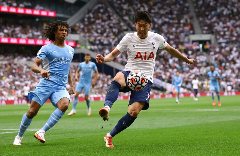 Tottenham Hotspur và Manchester City đều quyết tâm giành chiến thắng. (Ảnh: Sky Sports)