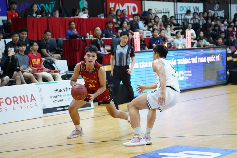 Saigon Heat vượt qua Cantho Catfish để duy trì hạng 1. (Ảnh: VBA)