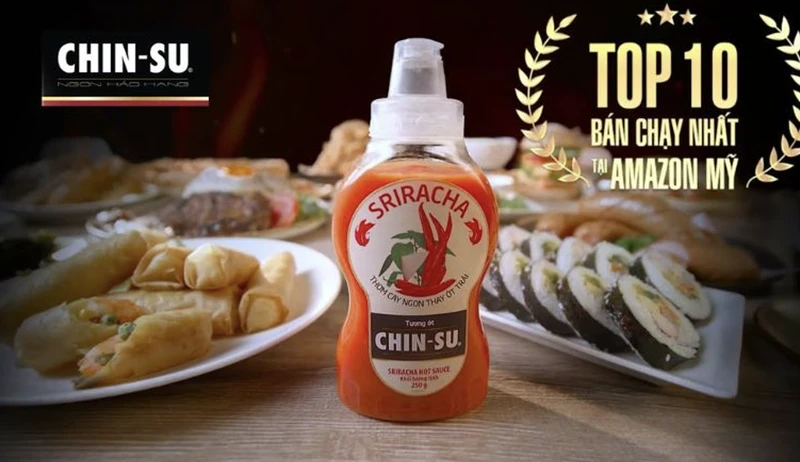 Tương ớt Chin-su Sriracha Top 10 bán chạy tại sàn Amazon.