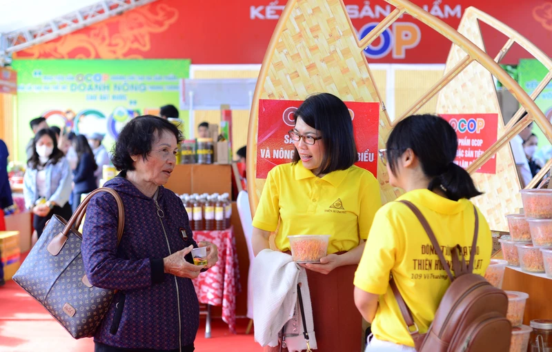 Tỉnh Lâm Đồng luôn chú trọng quảng bá sản phẩm OCOP gắn với hoạt động du lịch.
