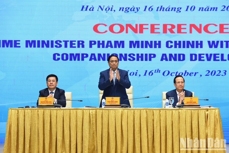 Thủ tướng Phạm Minh Chính dự và chủ trì Hội nghị.