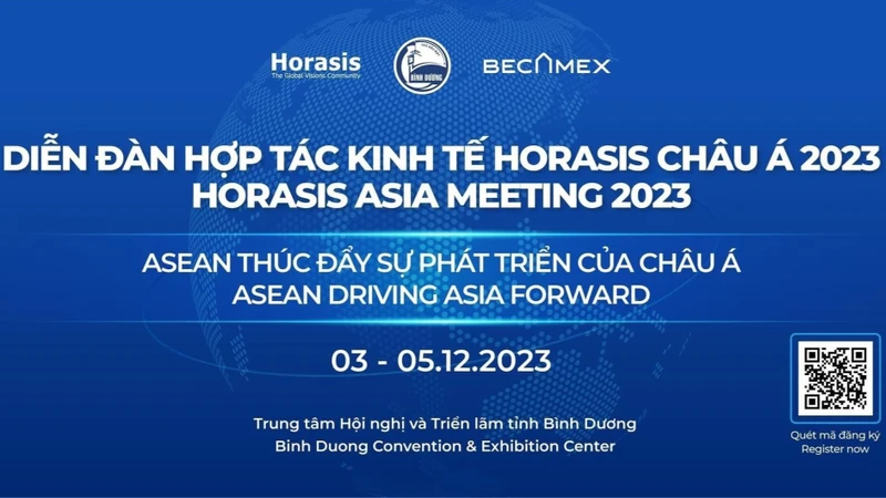 Diễn đàn Hợp tác kinh tế Horasis châu Á 2023 diễn ra từ ngày 3 đến ngày 4/12.
