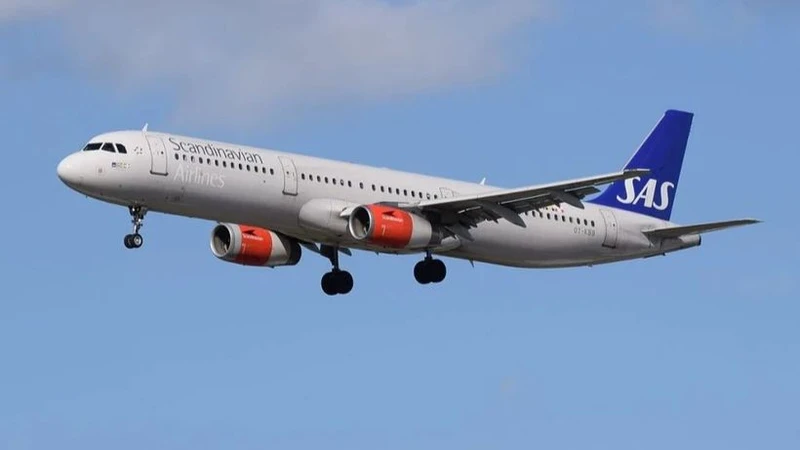 Máy bay của hãng Scandinavian Airlines. (Nguồn: Wikimedia)