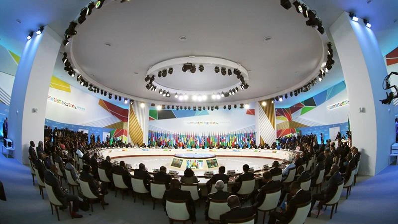 Hội nghị cấp cao Nga-châu Phi lần thứ nhất tại Sochi, Nga. (Ảnh: rg.ru)