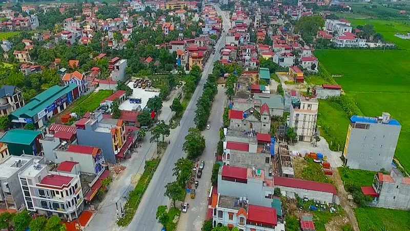 Thị xã Duy Tiên đang được xây dựng theo hướng văn minh, hiện đại.