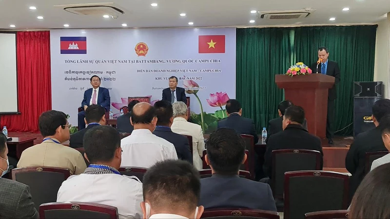 Diễn đàn Doanh nghiệp Việt Nam-Campuchia khu vực Tây Bắc năm 2022.