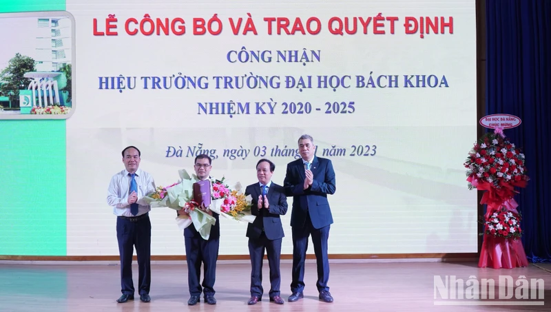 Bổ nhiệm PGS, TS Nguyễn Hữu Hiếu làm Trường đại học Bách khoa, Đại học Đà Nẵng.