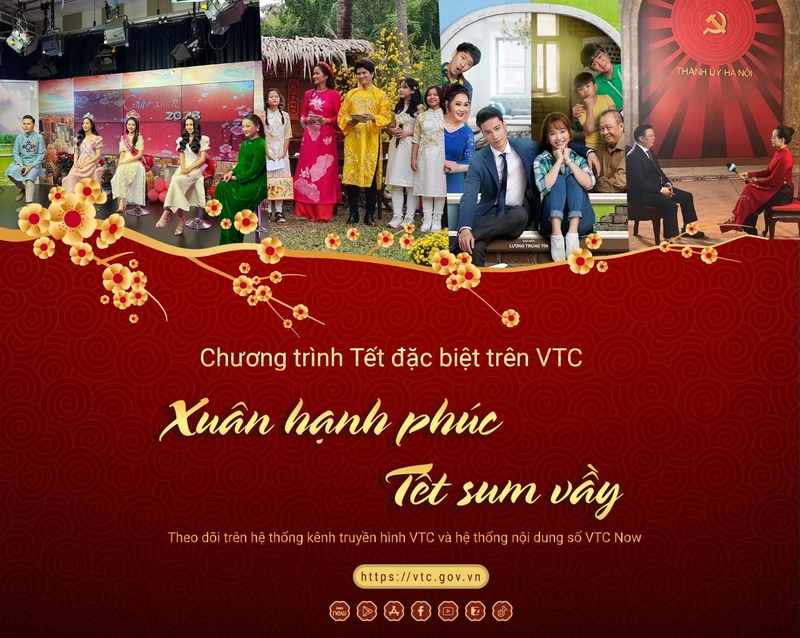 “Xuân hạnh phúc - Tết sum vầy” tập hợp một loạt các chương trình nhỏ chung một chủ đề về Tết đoàn viên.