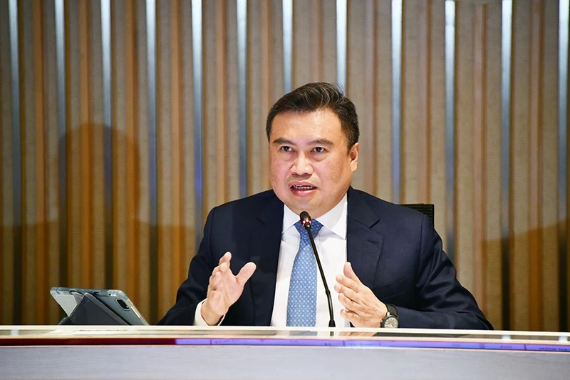 Ông Pornchai Thiraveja, lãnh đạo Văn phòng Chính sách tài chính, Bộ Tài chính Thái Lan.