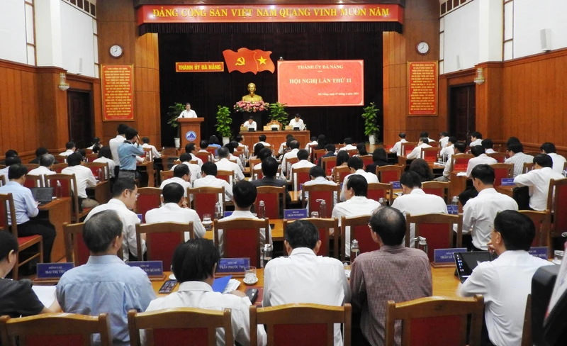 Hội nghị lần thứ 11 Ban chấp hành Đảng bộ thành phố Đà Nẵng.