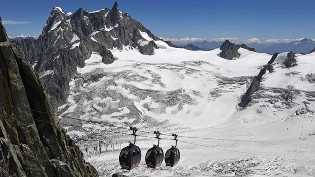 Đỉnh Mont Blanc. (Nguồn: AFP/TTXVN)
