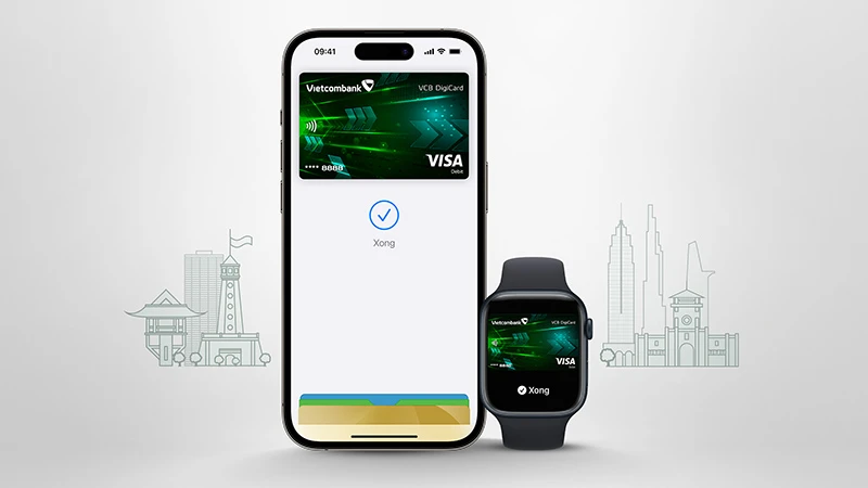 Vietcombank giới thiệu Apple Pay đến khách hàng