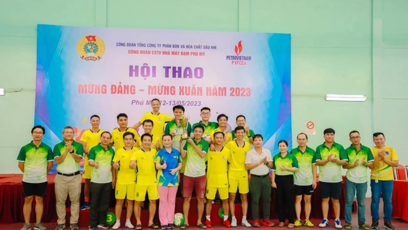 Chương trình Hội thao Nhà máy Đạm Phú Mỹ năm 2023.