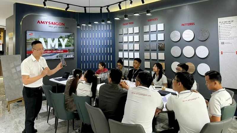 Không gian trưng bày sản phẩm của AMY GRUPO tại thành phố Hồ Chí Minh.