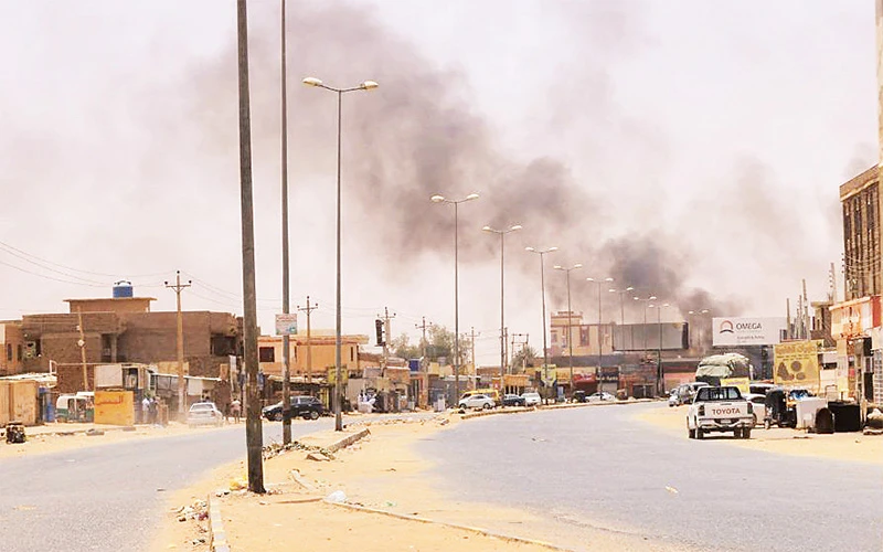 Giao tranh dữ dội giữa hai lực lượng ở Sudan. 