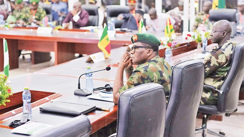Quan chức quân đội các nước ECOWAS họp bàn về tình hình Niger. 