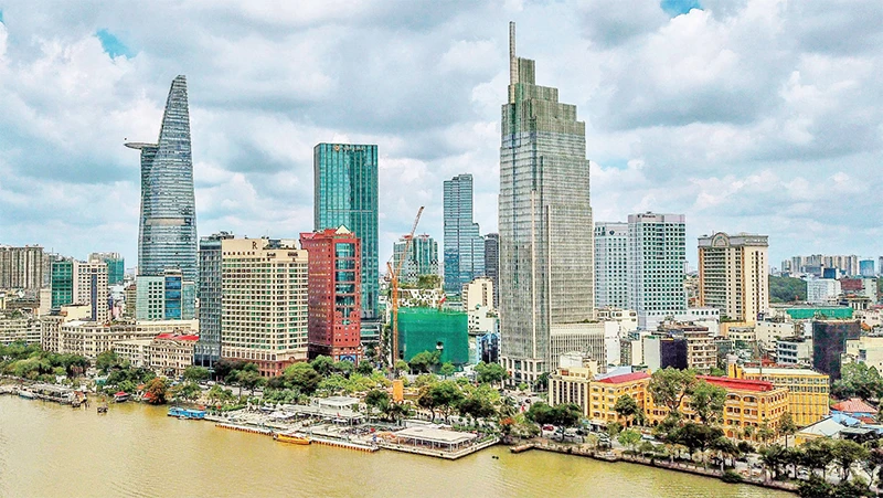Thành phố Hồ Chí Minh hướng đến mục tiêu phát triển xanh, bền vững. (Ảnh Hoàng Triều) 