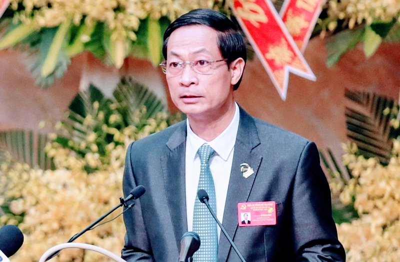 Đồng chí Đỗ Mạnh Hiến được Bộ Chính trị phân công điều hành hoạt động của Thành ủy Hải Phòng.