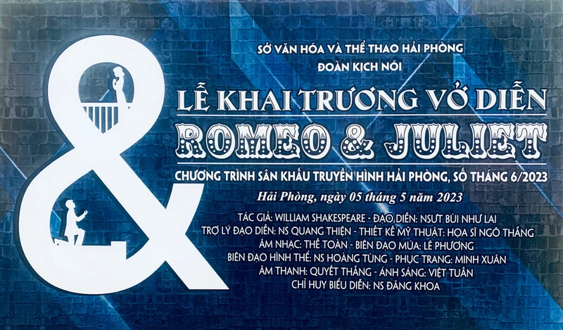 Lễ khai trương vở diễn "Romeo & Juliet" chiều 5/5.