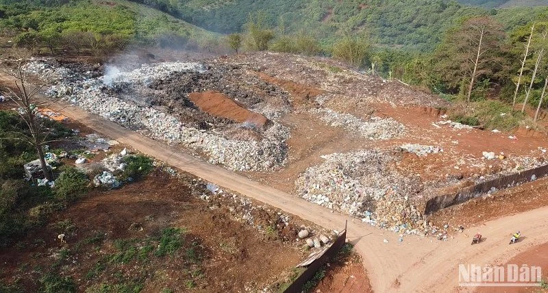 Đa số các địa phương tại tỉnh Đắk Nông đã có bãi xử lý rác thải được quy hoạch theo quy định.