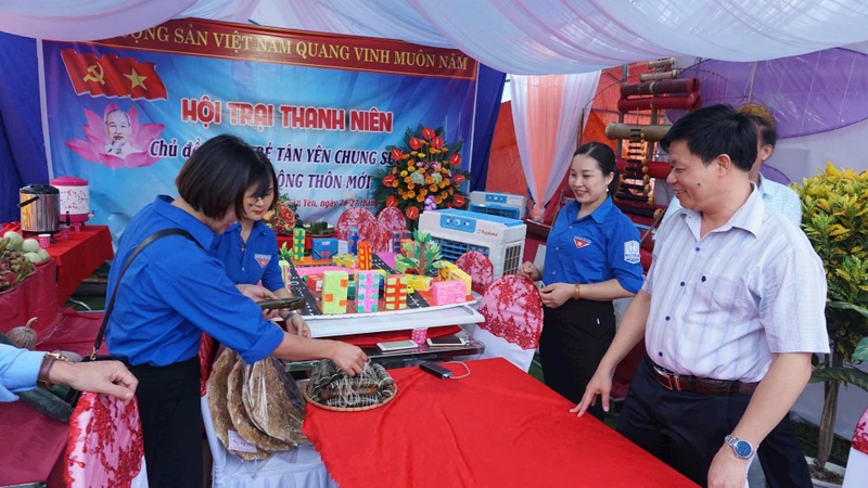 Huyện Tân Yên nỗ lực nâng cao chất lượng các sản phẩm từ nông nghiệp. Ảnh: VĂN HỌC