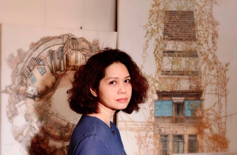 Họa sĩ Đặng Kim Ngân