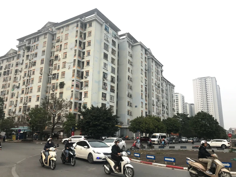 Thị trường bất động sản Hà Nội trầm lắng. 