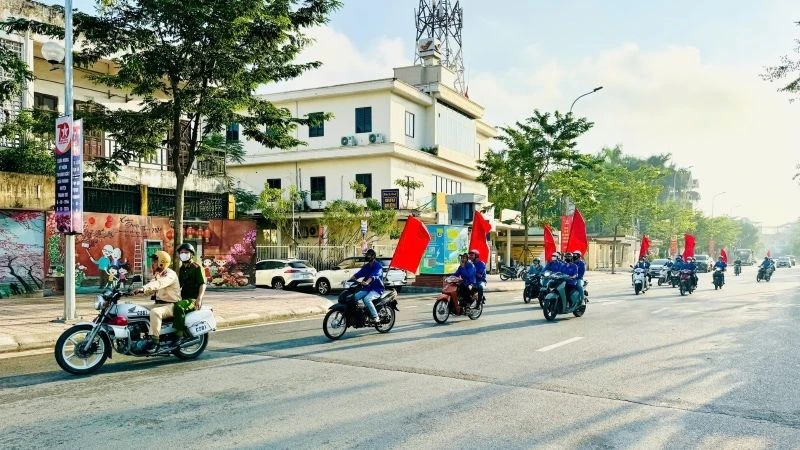 Diện mạo huyện Thanh Trì ngày càng khang trang, sạch đẹp. 