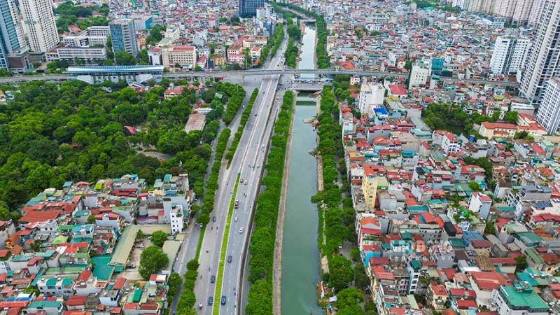 Sông Tô Lịch sẽ sớm được "hồi sinh". 